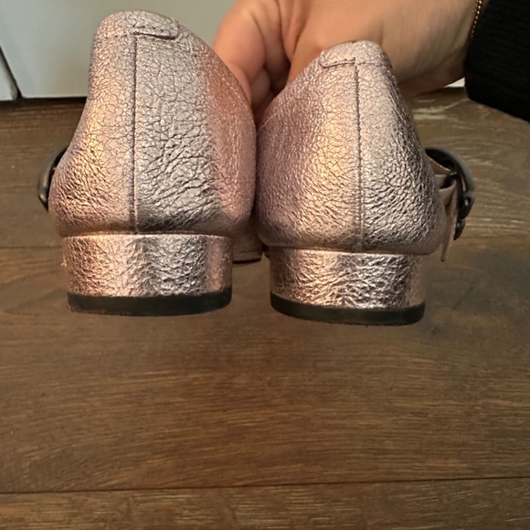 Coach Lexi Mary-Jane Metallic Pink Flats - size 6 - Picture 5 of 9